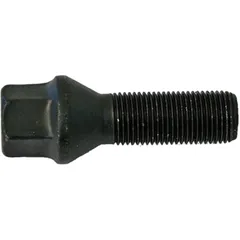 Radschraube M14X1.25X40 Kegelbund 17 schwarz für Motorräder