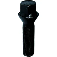 Radschraube M14X1.25X43 Kegelbund 17 schwarz für Motorräder