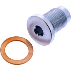 OIL DRAIN PLUG with Sealing Washer for: ALFA ROMEO, FIAT