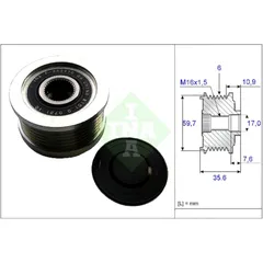 ALTERNATOR FREILAUF ID