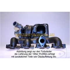 Turbocharger Profi Kit Austauschteil für Motorräder