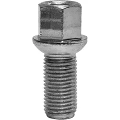 Radschraube M14 x 1.5 x 27 Kugelbund 17 silber für Motorräder