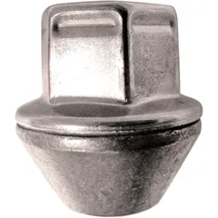 Radmutter M12 x 1,5 Kegelbund 19 mm silber für Alufelgen