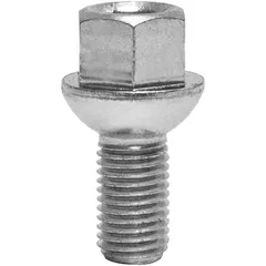 Radschraube M12X1.5X21 Kugelbund 17 silber für Motorräder