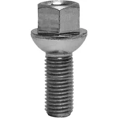 Radschraube M14X1.5X34 Kugelbund 19 silber für Motorräder