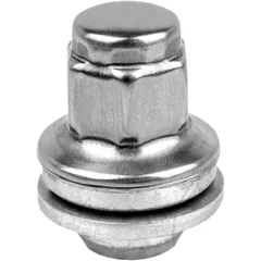 Radmutter M12 x 1.5 Flachbund SW 21 silber für Motorräder