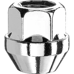 Radmutter M12 x 1.5 Kegelbund 19 Silber für Motorräder