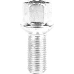 Radschraube M14 x 1.5 x 27 Kugelbund 17 silber für Motorräder 3920135