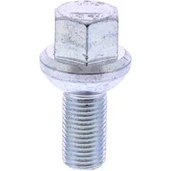 Radschraube M14X1.5X25 Kugelbund 19 silber für Motorräder