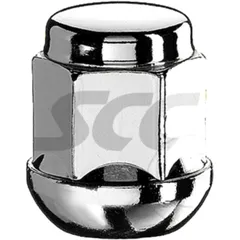 Radmutter M12 x 1.5 Kugelbund 19 mm silber für Motorräder