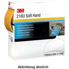 3M Soft Hand Rolle K500 Schleifpapier 115 mm x 25 m