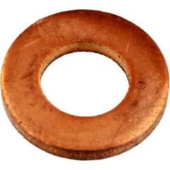 Sealing Ring Nozzle Holder for Citroen and Ford ID 7 x 13.6 x 1.6 mm Copper