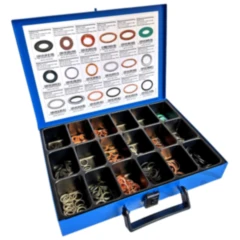 Sealing Ring Assortment for Oil Drain JMP Top 18, 251 Piece