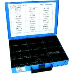 O-Ring Assortment 25-42mm - 140 Piece Kit in Steel Case