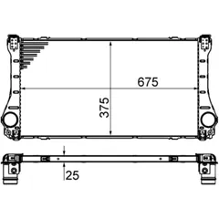 CHARGING AIR COOLER ID 2090