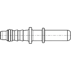 DOPPELSTUTZEN 10 mm S3/8 für Motorräder