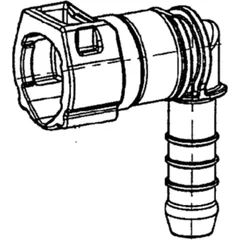 SAE Stecker gewinkelt 7.89-8 Paket für Motorräder 3 Stück