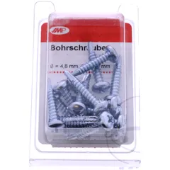 SCREWDRIVER 4.8X25 GALVANIZED PACK 16 PCS