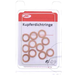 Copper Sealing Washer 6x10x1 for Motorcycles
