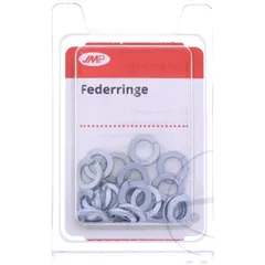 Galvanized Spring Washers M6 Pack of 20