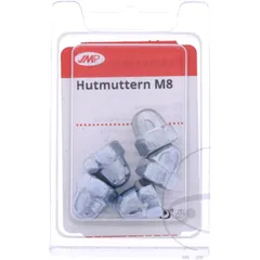 JMP Galvanized Cap Nut M8 DIN1587 - Pack 5 PCS