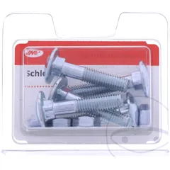 Galvanized Bolt M8x40 Grade 4.8 Pack 5 pcs