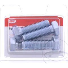 Galvanized Bolt M12x40, Strength Class 8.8, Pack of 4