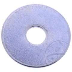 Zinc Plated Fender Washers 5.2X20 Pack of 100 Pieces