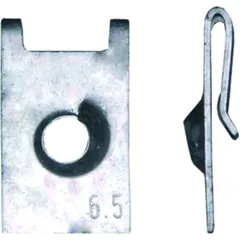 Blechmutter für Opel Fahrzeuge 6.5 mm JMP Packung 10 Stück