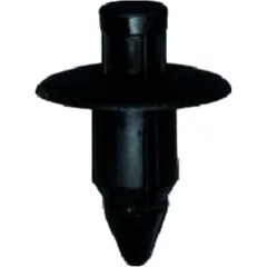 Push Rivet for Suzuki and Volvo – Black Plastic, JMP, 10 Pieces