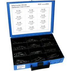 Stiftschrauben Sortiment 8555 schwarz DIN 939