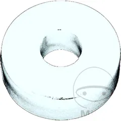 plastic Disc 6X18 white