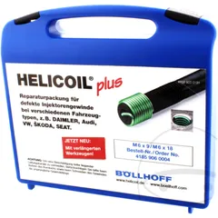 THREAD REPAIR KIT HELIPLUS M6X9+18 FOR INJECTOR SCREW