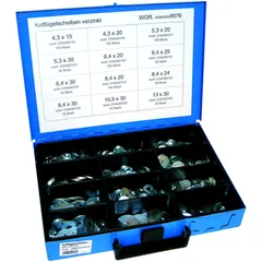 Washer Assortment 800 Pieces Zinc-Coated for Motorcycles