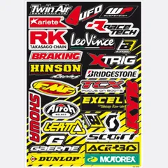 Aufkleber Bogen BlackBird Racing 5076A