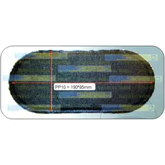Schlauchflicken oval für Motorräder 190X95