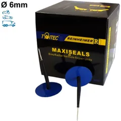 MAXI SEAL 6MM Reifenreparatur Mutter-Paket 25 Stück
