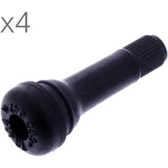 RUBBER TYRE VALVE TR414 11.3MM for Cars Pack of 4 Pieces