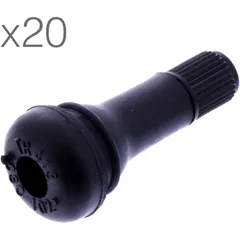 RUBBER TYRE VALVE TR413 11.3MM for Cars Pack of 20 Pieces