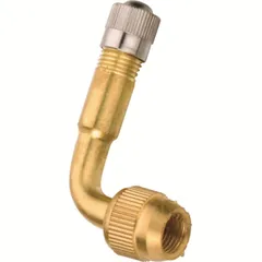 Tyre valve extension metal