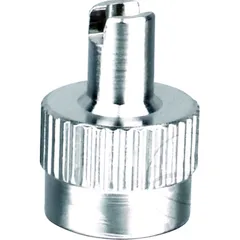 Steel valve cap