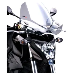 Touring screen 2 PUIG - clear for: Kawasaki Z, W, ER - 6N, Honda CB, CBF