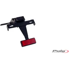 Licence plate holder PUIG black for: Yamaha XP