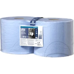 Tork Advanced Heavy-Duty Blue Wipes for Workshop