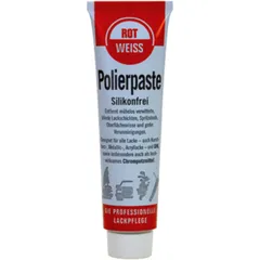 Rot-Weiss Polierpaste für Motorradlackpflege 100 ml