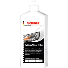 SONAX Polish & Wax Color 500 ml NANO WEISS für Fahrzeuge