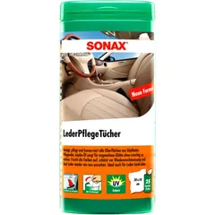 LEATHER CARE SHEETS BOX for Vehicles SONAX 25 PIECES