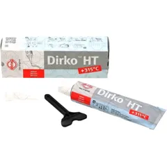 Dichtungsmasse Dirko HT grau für Motorräder