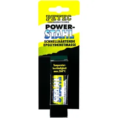 PETEC Power Steel 50g - Quick Setting Epoxy Putty for Repairs