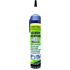 PETEC Dichtungsmasse Silikon schwarz 200 ml für Motorräder